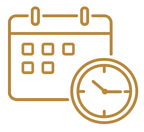 Motivated seller timeline icon