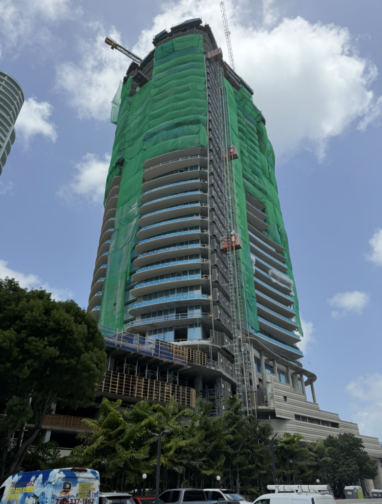 St. Regis Residences Miami under construction in Brickell, Miami