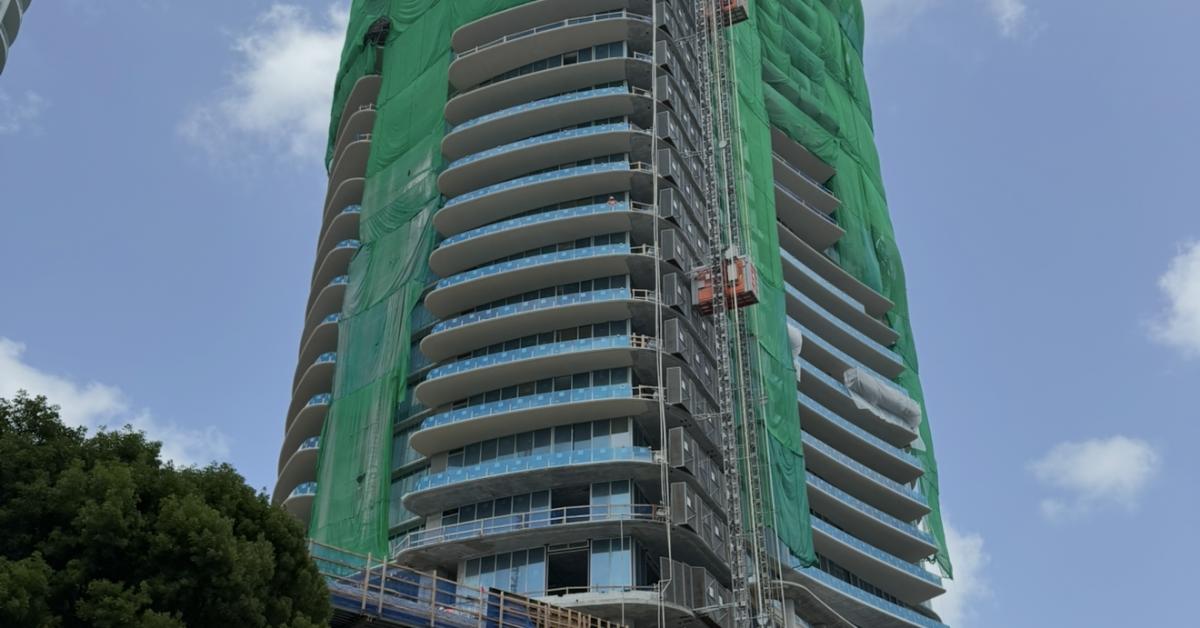 St. Regis Residences Miami under construction in Brickell, Miami